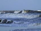 wind op de kust en in het dorp Calantsoog